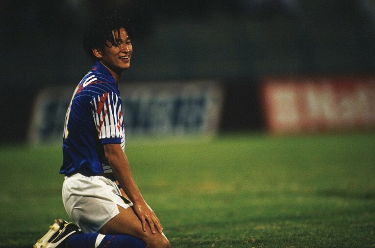 1993年の三浦知良　©Sports Graphic Number