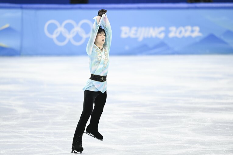 北京五輪フリー『天と地と』　©Asami Enomoto/JMPA