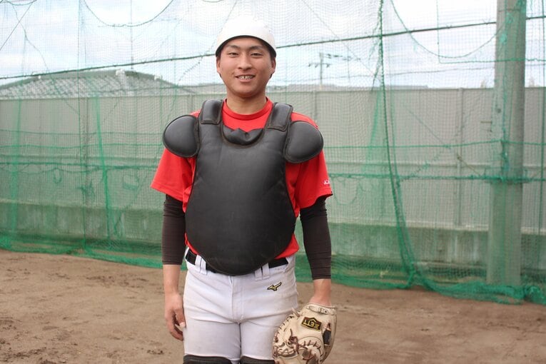 小野高校野球部で主将を務める市橋慶祐（新3年）©︎Fumi Sawai
