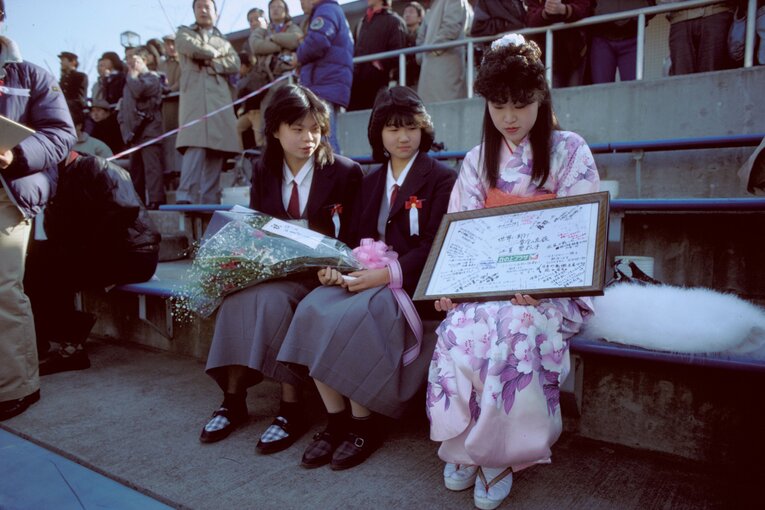 「江夏豊たった一人の引退式」　©BUNGEISHUNJU