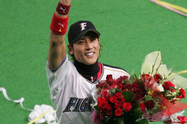 2006年10月26日、新庄剛志34歳現役最後の日。日本ハムは初の日本一に輝いた ／ photograph by BUNGEISHUNJU