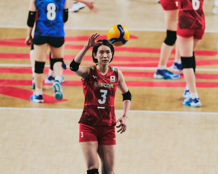 古賀紗理那（VNLアメリカ戦）©︎Yuki Suenaga