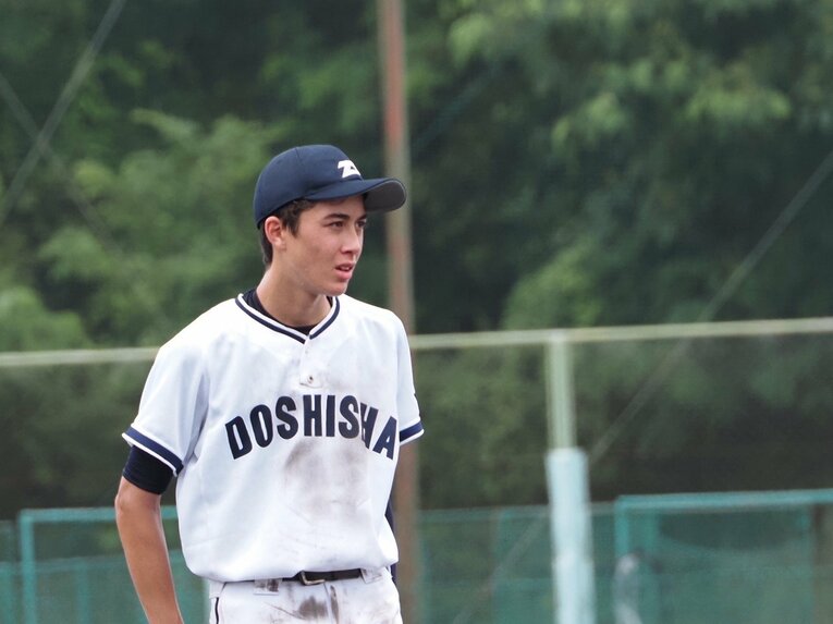 プレー中のレイモンド　※本人提供