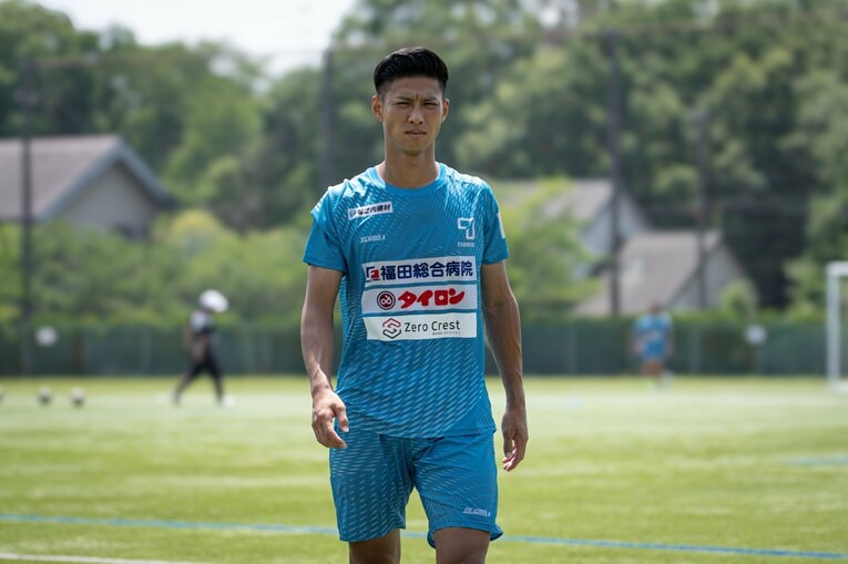 30歳になった清川。“愛媛の天才少年”はいまJFLのFC Tiamo枚方でプレーを続けている　©Shiro Miyake
