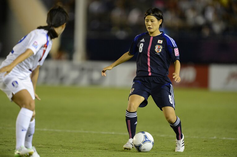 FIFA U-20女子ワールドカップに出場した当時18歳の猶本光（2012年）©︎Toshiya Kondo