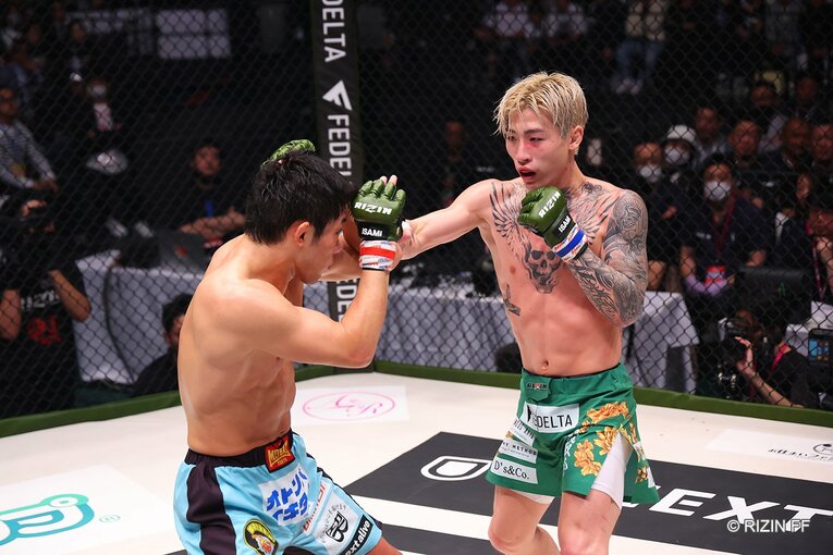 『RIZIN LANDMARK 5』斎藤裕vs平本蓮　©RIZIN FF