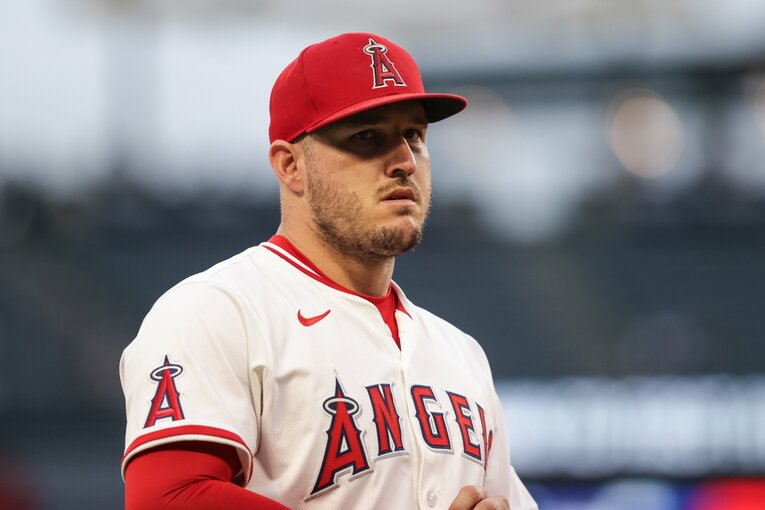 エンゼルスのクラブハウスで行われていた「悪ふざけ」の内容を法廷で証言したトラウト　©Getty Images