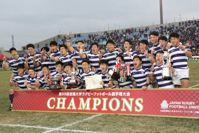 明大時代は主将も務め、2018年に大学日本一も経験　©Nobuhiko Otomo