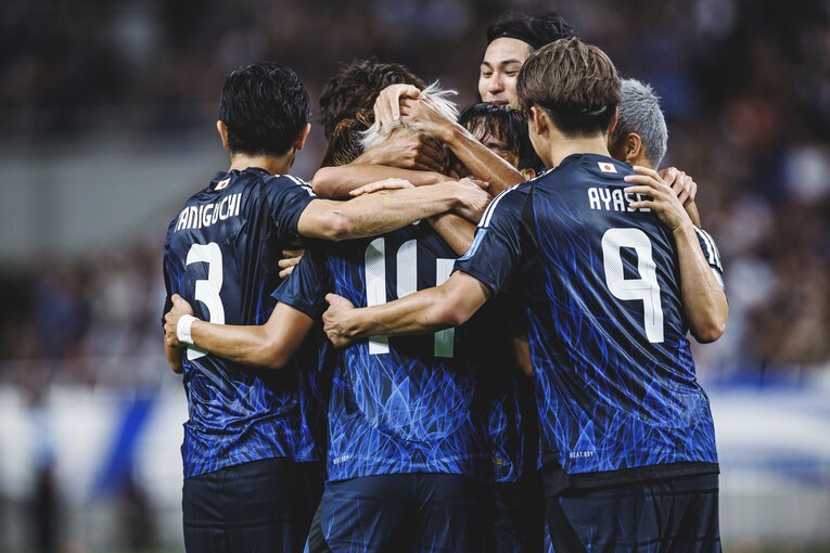 24年9月の最終予選初戦は、中国から7点を奪って大勝　©Kiichi Matsumoto