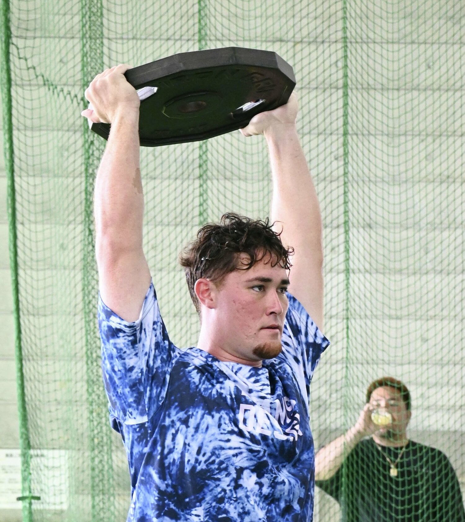 昨シーズン後のオフから猛練習を積んできたリチャード。後ろに“師匠”山川穂高の姿も ©KYODO