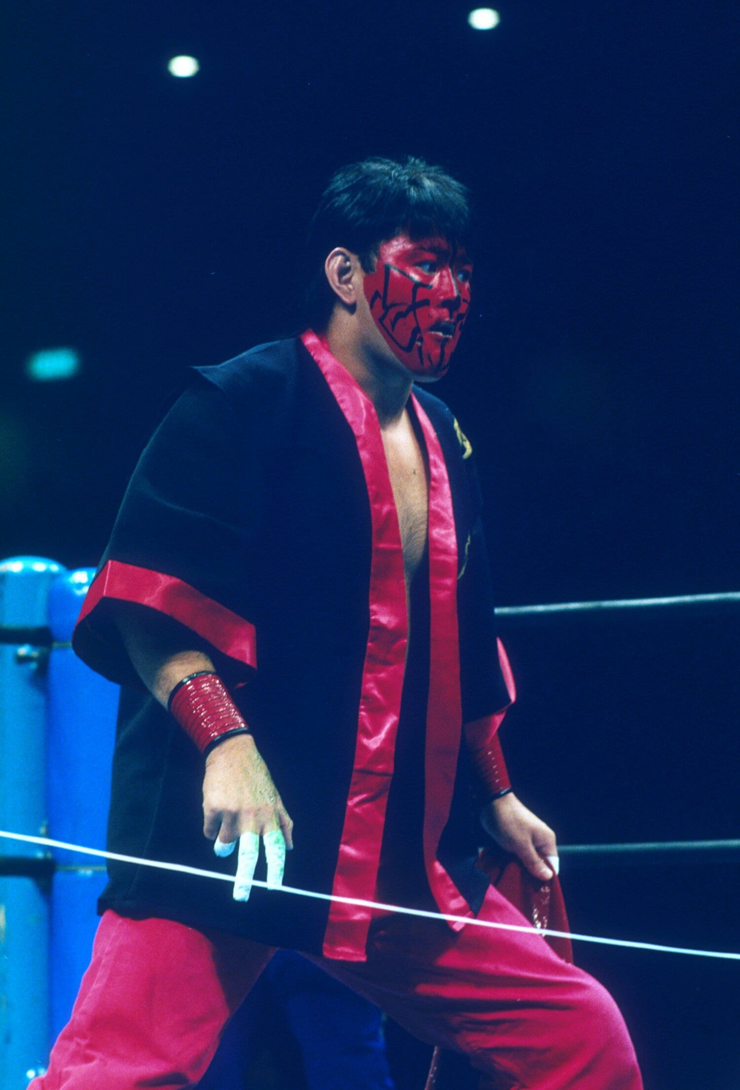 1990年9月、新日本プロレス時代のグレート・ムタ