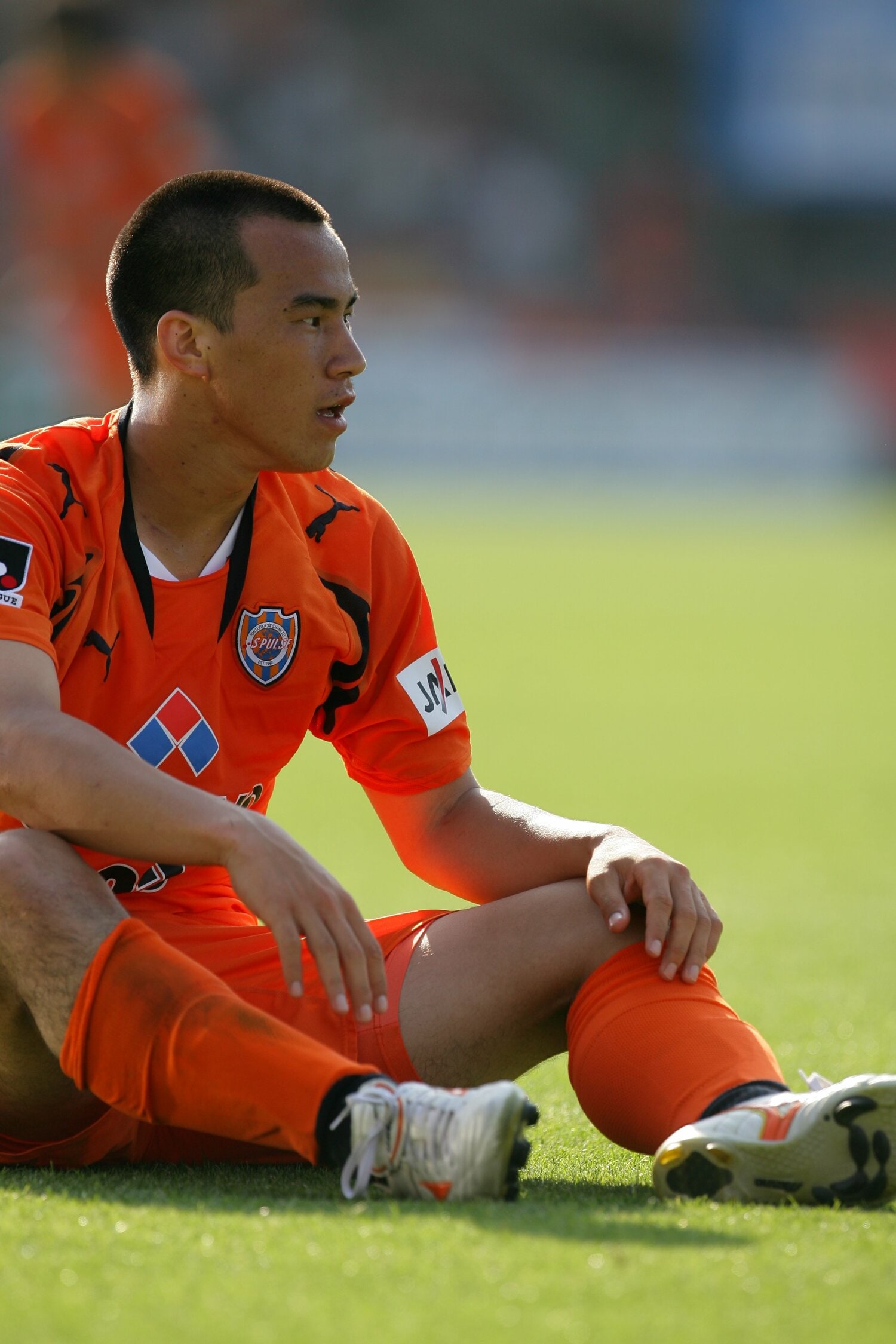 出場機会を増やした3年目は中盤での起用も多かった（2007年）©︎J.LEAGUE