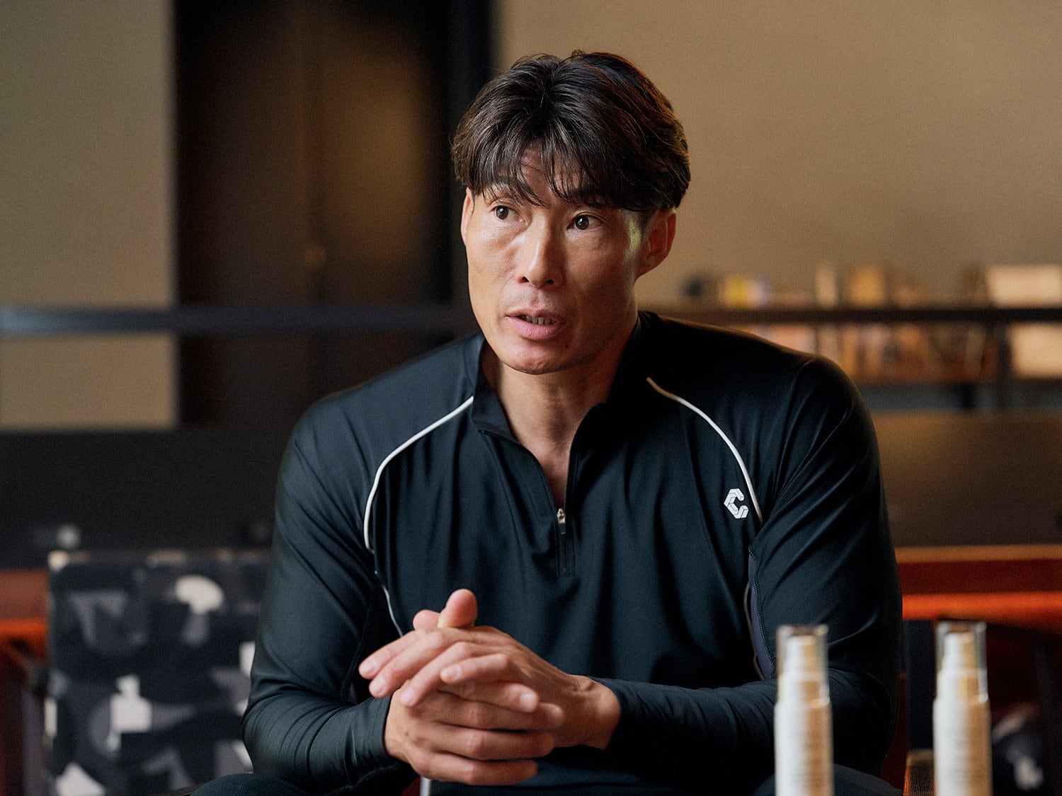 古傷の右膝を入念にケアをしながら、日々トレーニングを続ける糸井