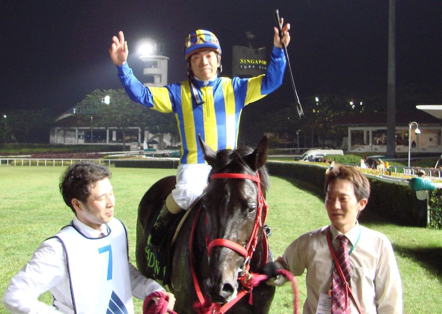 シンガポールシャドウゲイトでの田中勝春