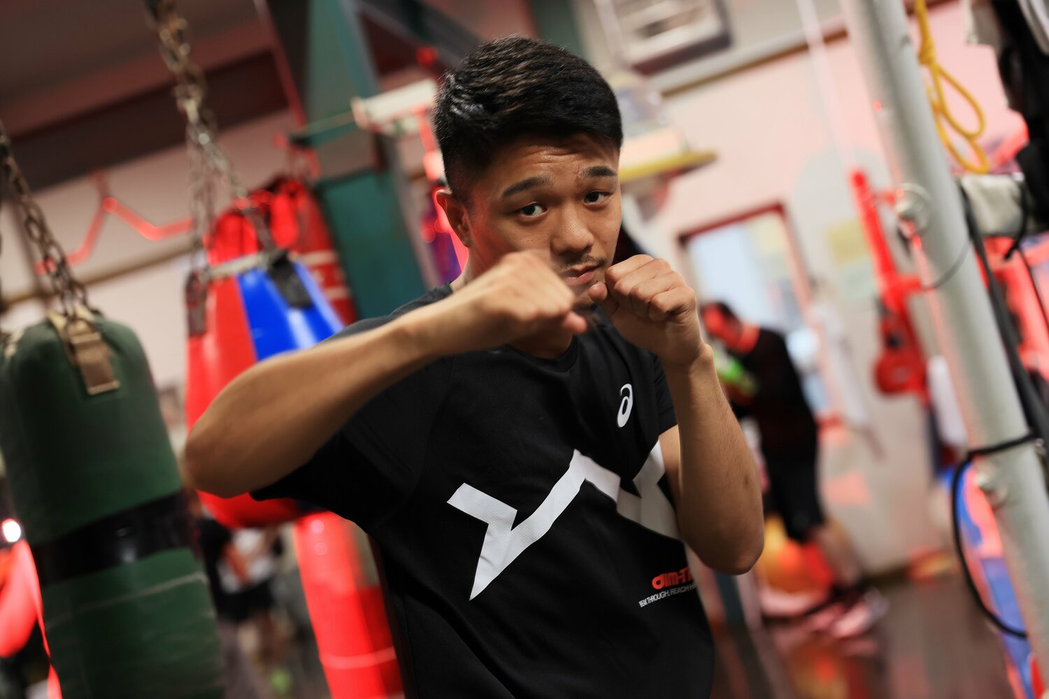 昨年5月のインタビューで井上尚弥やパウンドフォーパウンドへの野望なども語っていた中谷潤人。27戦全勝20KOと戦績もモンスター級だ ©︎Shigeki Yamamoto