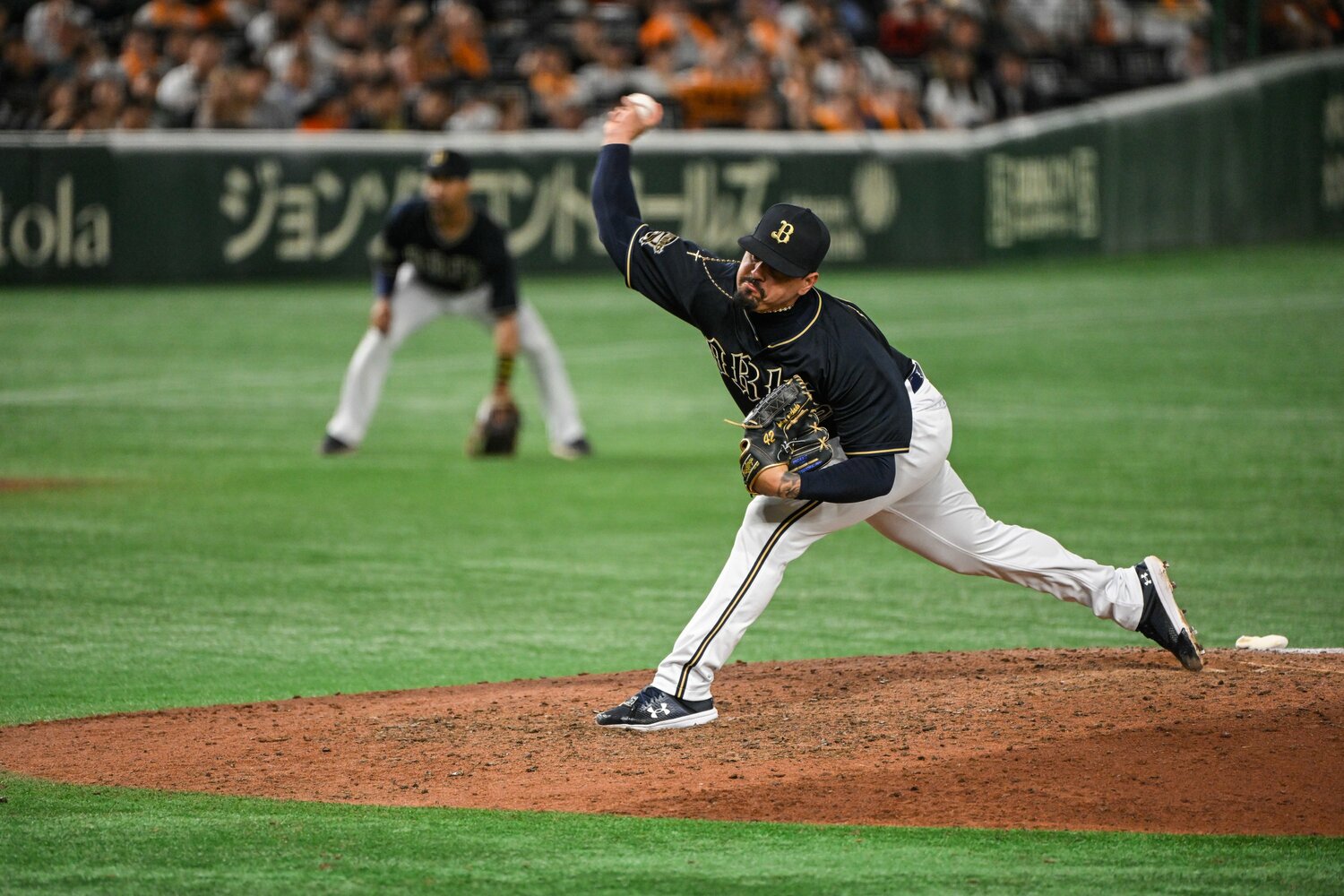 オリックスのクローザーであるマチャドが立ちはだかる展開だけは避けたい　©Nanae Suzuki