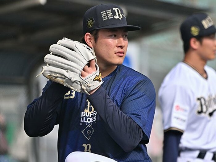 背番号23の理由は？「ベッカムがめっちゃ好きなんで」オリックス吉田輝星が誓う“あの夏”からの卒業「今までの考え方じゃ甘かったから…」＜Number Web＞ photograph by Hideki Sugiyama