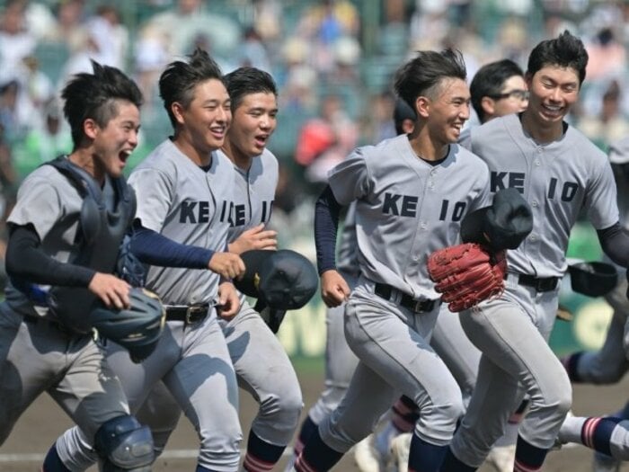 話題の慶応…実際どれほど強いのか？ 敗れた土浦日大の選手・監督が証言「“イヤらしい”チーム」「甲子園初日に森林貴彦から1本の電話」＜Number Web＞ photograph by Hideki Sugiyama