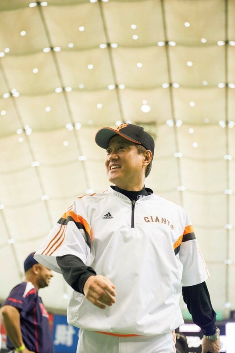 原辰徳（はら・たつのり）1958年7月22日生、神奈川県出身。東海大学を経て、'81年、ドラフト1位で巨人に入団。新人王、MVPを獲得するなど活躍。2002年に同球団の監督に就任。その後、'07年～'09年、'12年～'14年の2度にわたり、リーグ3連覇を達成。3度の日本一にも輝いている　©Nanae Suzuki