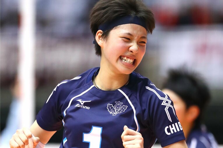 柏井高3年の関菜々巳（2018年1月）©︎Naoki Nishimura/AFLO SPORT