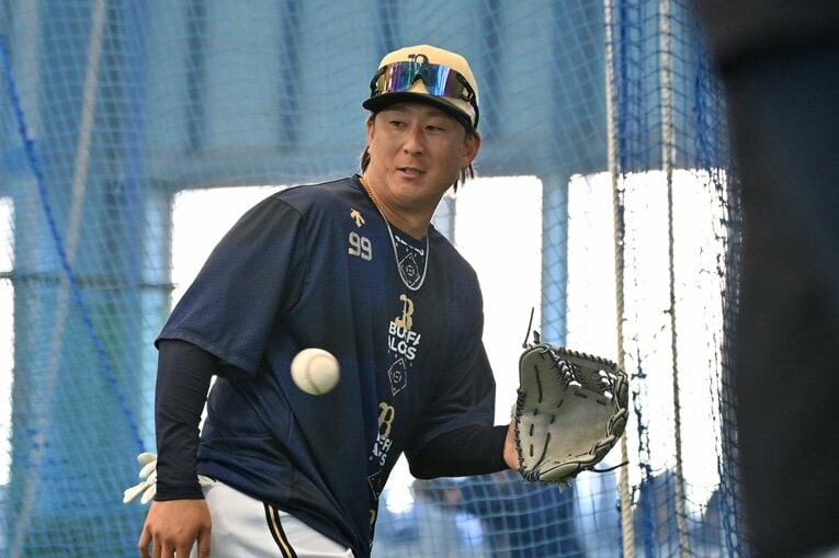 【オリ戦士】2025年宮崎春季キャンプより。汗を流す選手たちの姿　©️Hideki Sugiyama