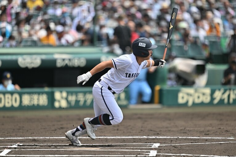 1打席目は6球目スライダーをレフトへ二塁打 ©Hideki Sugiyama