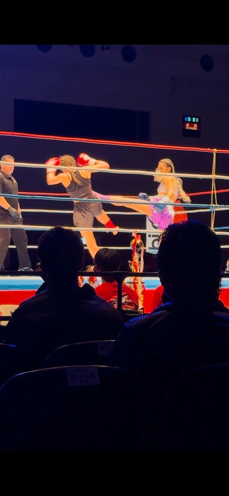 現在はプロキックボクサーに転身し、7戦全勝中　©HoostCup