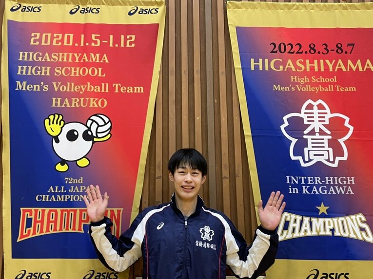 夏のインターハイに続き、春高バレーで2冠を目指す麻野　©︎Yuko Tanaka