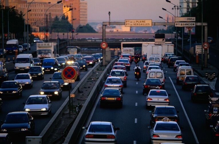 最後に待ち受けていたフランスの交通渋滞（写真はイメージ）　©Getty Images