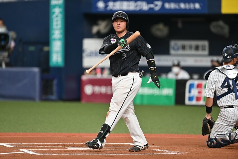 千葉ロッテ・松川虎生　©︎Hideki Sugiyama