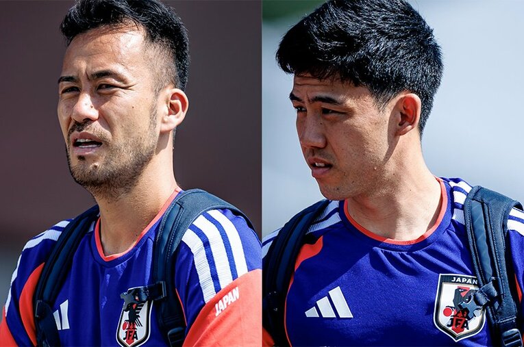 吉田麻也と遠藤航。日本代表新旧キャプテンが北中米W杯直前のアイスランド戦にかける思いとは ／ photograph by Kiichi Matsumoto