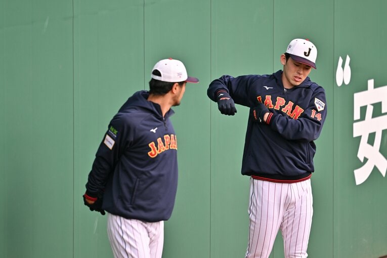 ダルビッシュと佐々木朗希　©︎Hideki Sugiyama