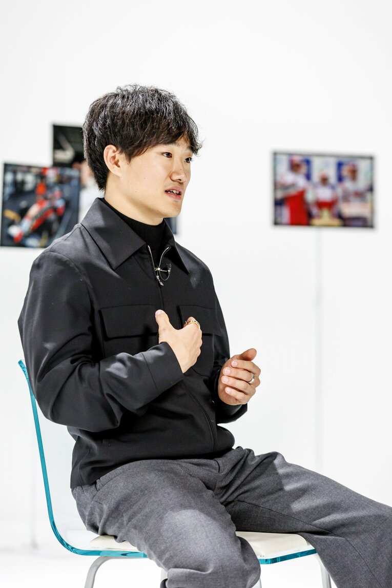 「鈴鹿サーキットレーシングスクール フォーミュラ」最終選考会でまさかの落選を喫し涙したという角田裕毅　©︎Kiichi Matsumoto