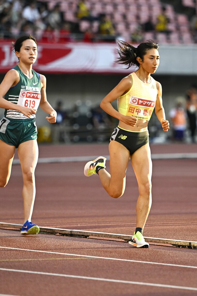 6月の日本選手権5000ｍでは終始独走　©Asami Enomoto