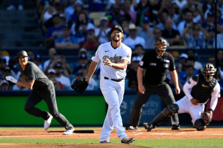 カーショーとの対戦　©Getty Images
