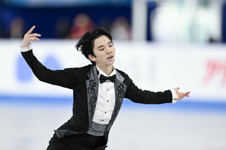 世界フィギュア国別対抗戦のフリー　©Asami Enomoto