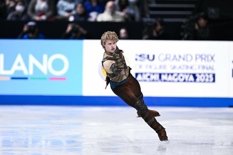 GPファイナルで圧巻の優勝を果たしたイリア・マリニン　©Asami Enomoto