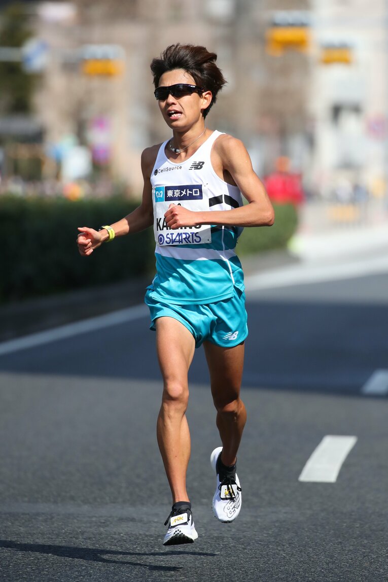 2時間12分11秒の39位に終わった東京マラソン。しかし、神野と高木さんのターニングポイントになった　©AFLO
