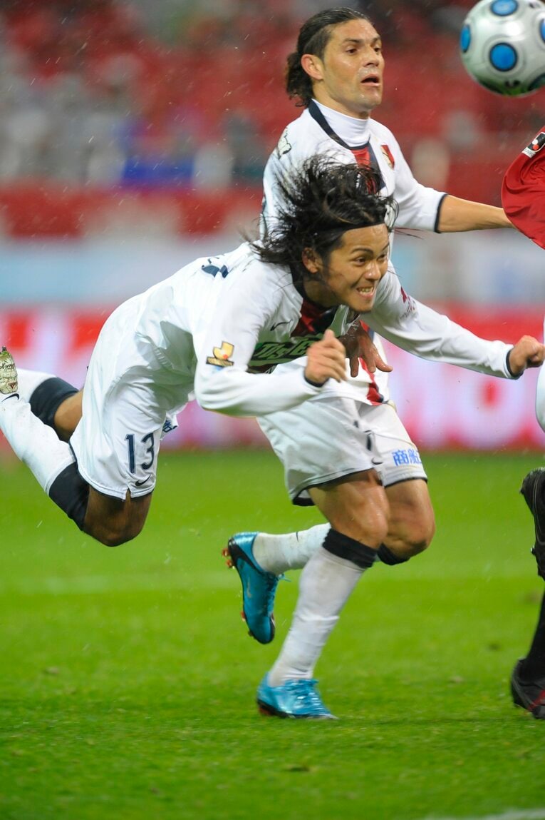 鹿島時代には浦和相手に鮮やかなゴールを奪ったことも　©Toshiya Kondo