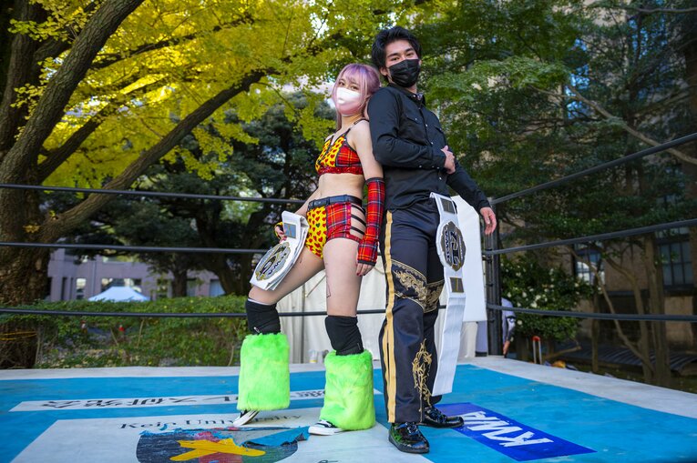 慶應プロレス研究会“唯一の女子学生レスラー”無村架純が“男子相手”に闘う理由「木村花さんみたいに」《特別フォトインタビュー》(81)