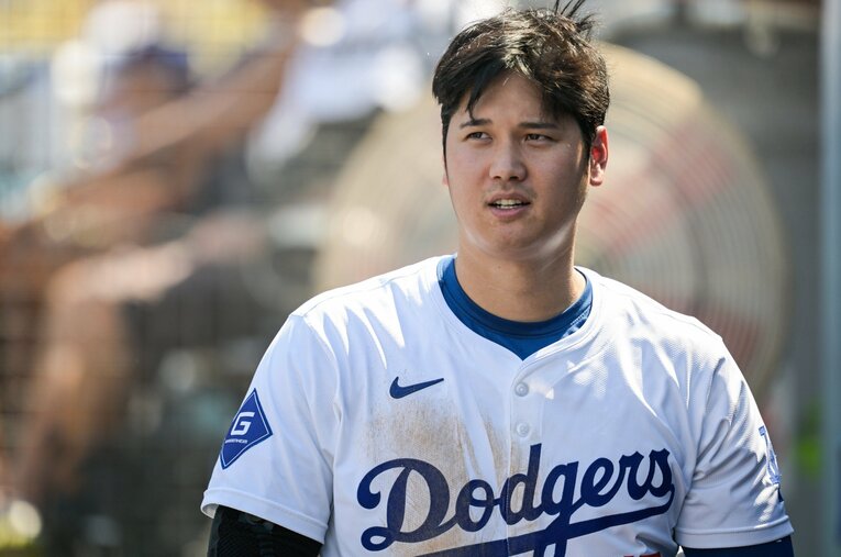 メジャー史上初の「50-50」を達成した大谷翔平。ドジャースは地区優勝も決め自身初のポストシーズンに挑む ／ photograph by Nanae Suzuki