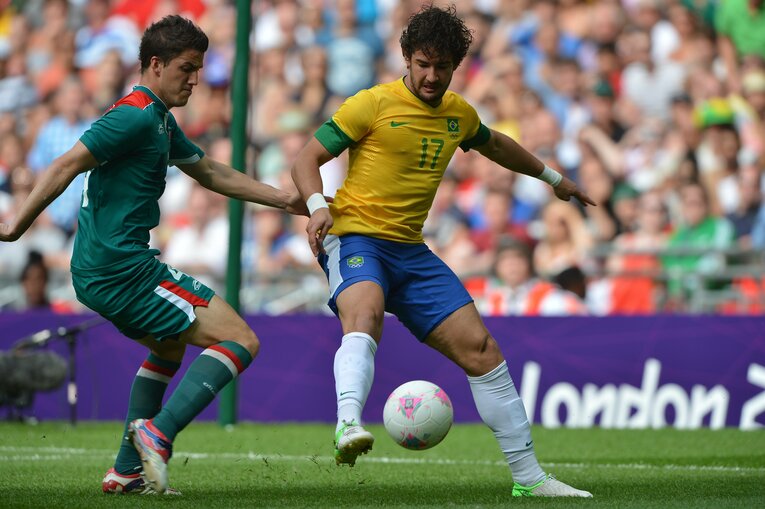 ロンドン五輪でのパト　©JMPA