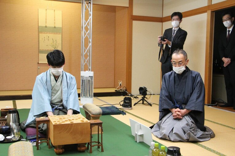 王将戦第3局　©日本将棋連盟