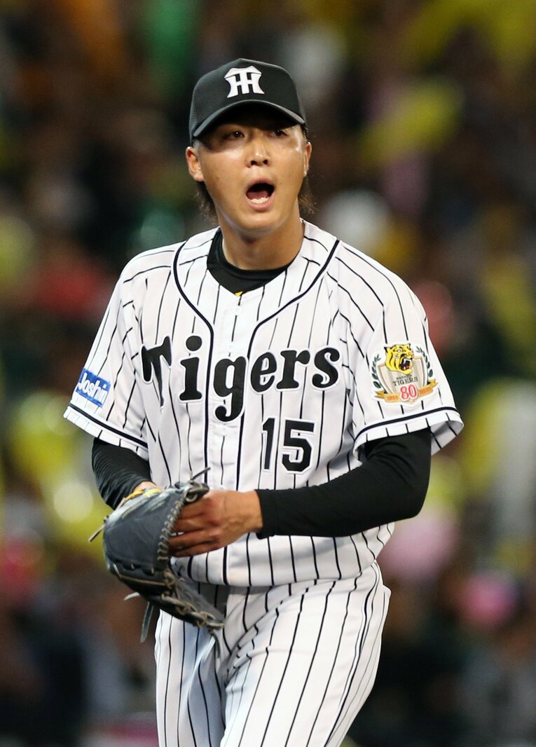 一軍初登板となった2015年5月21日の巨人戦　©︎JIJI PRESS