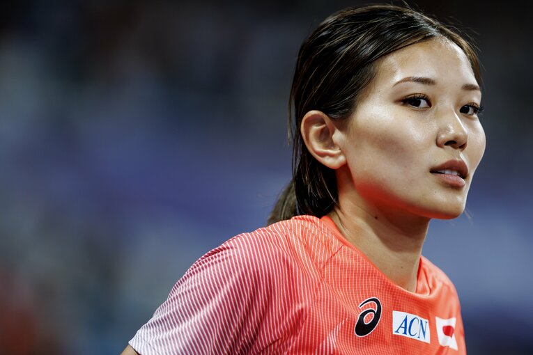 東京世界陸上での高橋。今季の不調を大舞台で払拭して見せた　©Kiichi Matsumoto