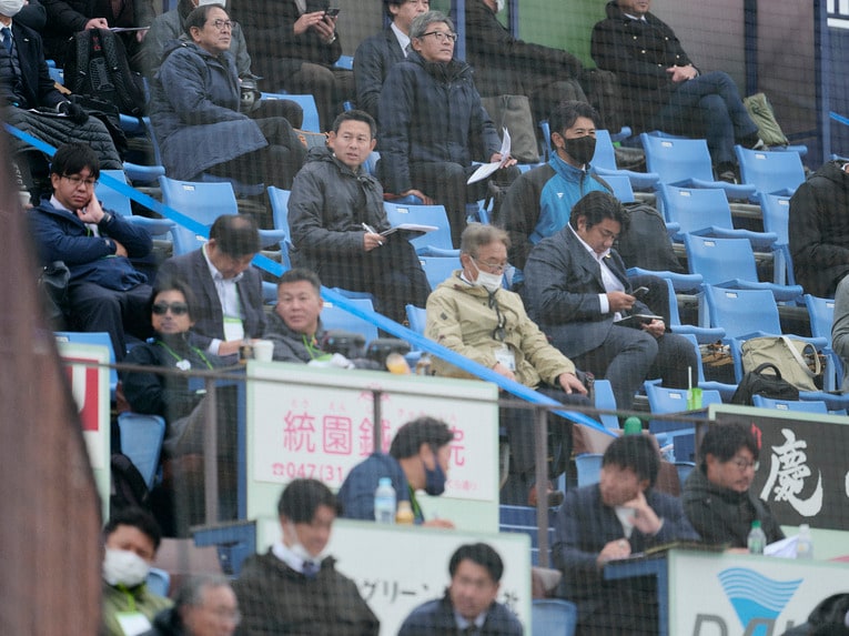 日本ハム稲葉GMの姿も　©Yuki Suenaga