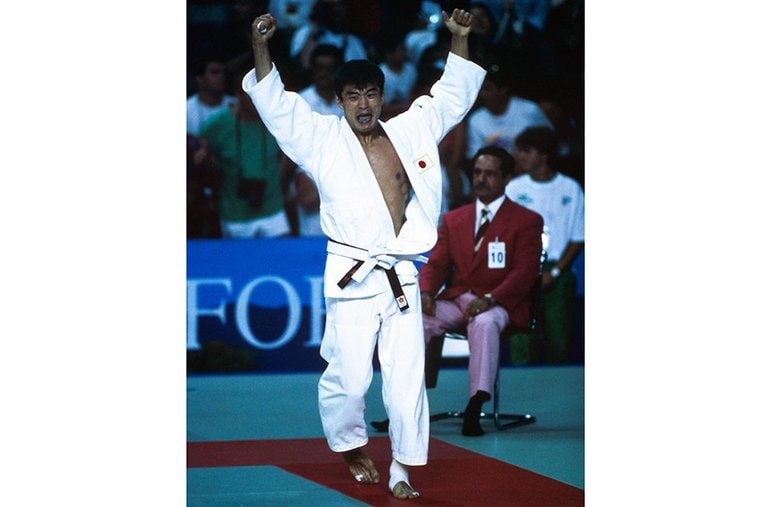 バルセロナ五輪の吉田秀彦 ／ photograph by JMPA