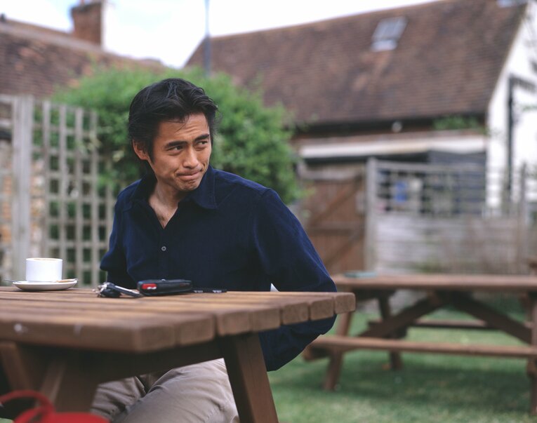 川口能活／2003年ポーツマス時代　©Takuya Sugiyama