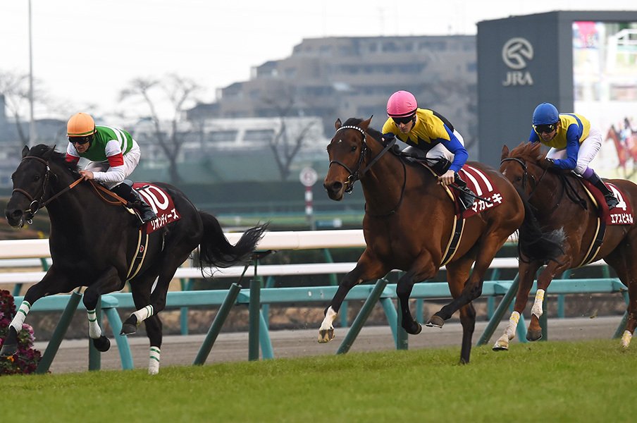 クラシック戦線に2頭目の「化け物」。マカヒキの強さを示す2つのタイム。<Number Web> photograph by NIKKAN SPORTS