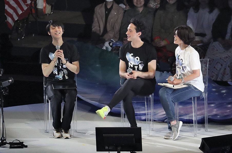 羽生結弦のあまりに深いスケート愛 アイスショーで語った仲間と幸福 フィギュアスケート Number Web ナンバー